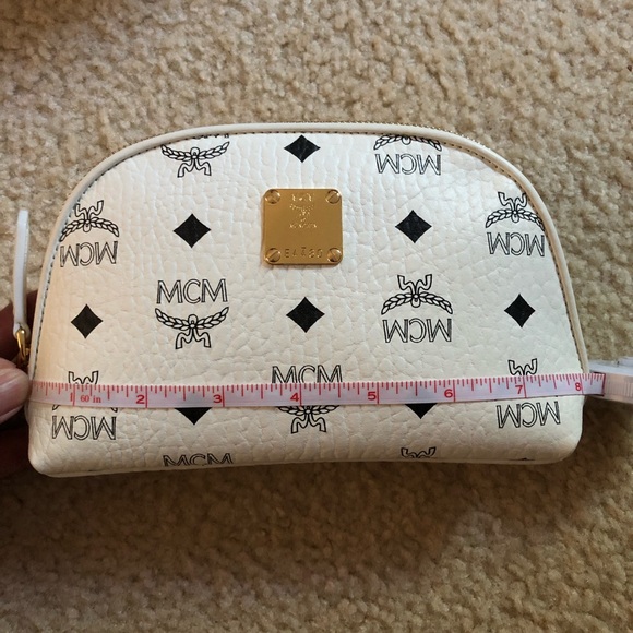 MCM Heritage Small Cosmetic Pouch - Picture 6 of 8